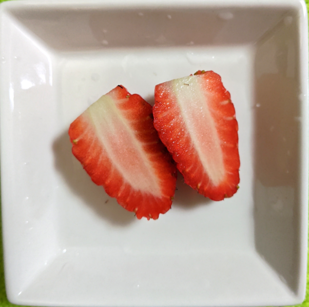 5/20 収穫した章姫